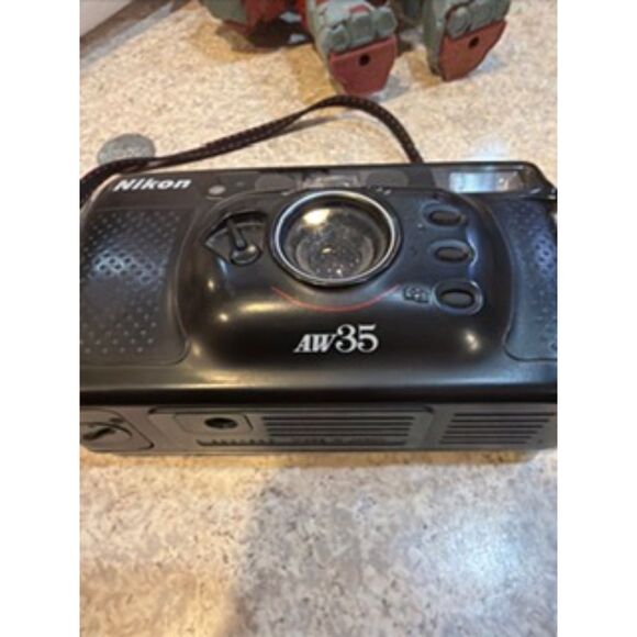 Nikon Other - Nikon AW35 Point And Shoot Waterproof Camera 35mm Film Camera With Soft Case
